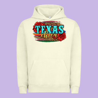 Texas Chica With Roses Urban Hoodie Designed By Jasminsmagicworld