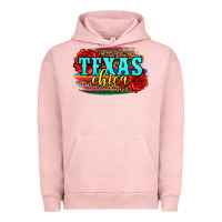 Pigment Salmon Texas Chica with roses Urban Hoodie - Jasminsmagicworld
