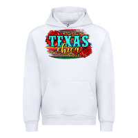 White Texas Chica with roses Urban Hoodie - Jasminsmagicworld