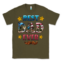 Army Green best dad ever Classic Tee - HRA Design Shop