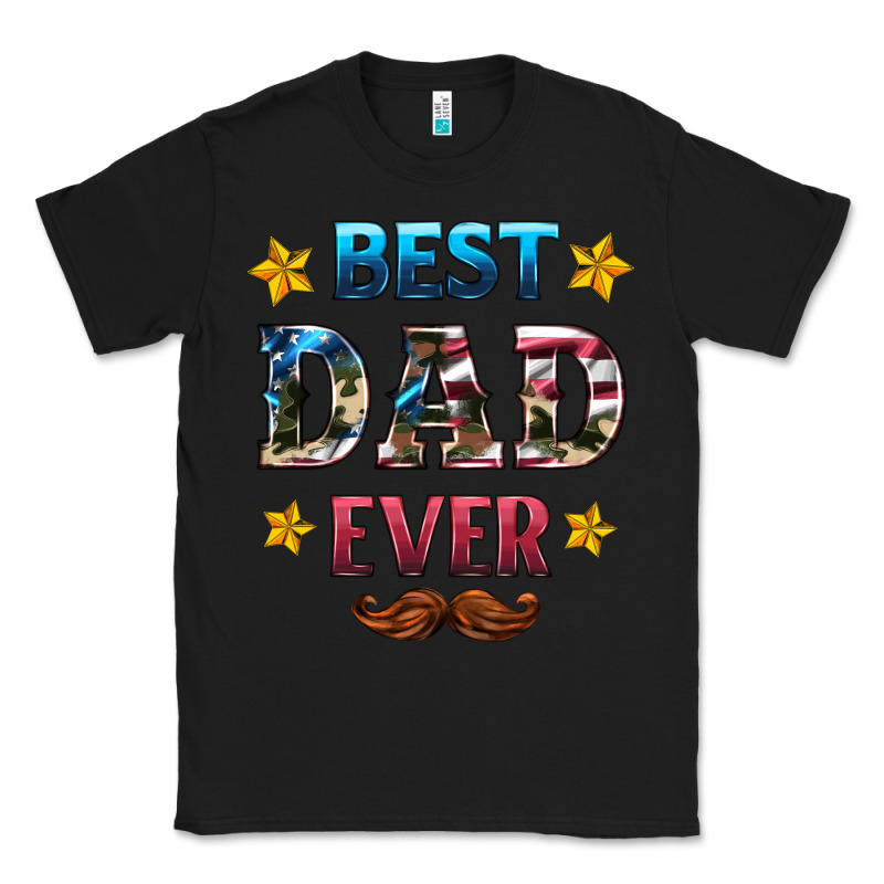 Best Dad Ever Classic Tee by HRA Design Shop | Teevron