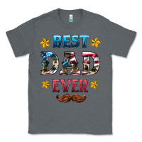Charcoal Heather best dad ever Classic Tee - HRA Design Shop