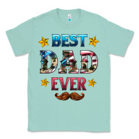 Seafoam best dad ever Classic Tee - HRA Design Shop
