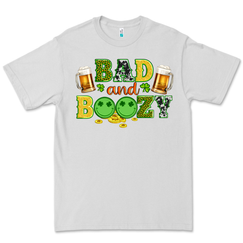 Bad And Boozy Wıth Beer And Coins Premium Tee by Artiststas | Teevron
