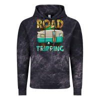 Cloud Black road tripping Vintage Hoodie - texasbilliewilder