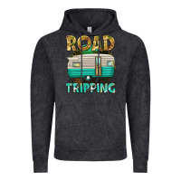 Vintage Black road tripping Vintage Hoodie - texasbilliewilder