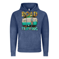 Vintage Denim road tripping Vintage Hoodie - texasbilliewilder
