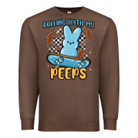 Chestnut skateboard bunny Premium Sweatshirt - MaliasSmallBusiness
