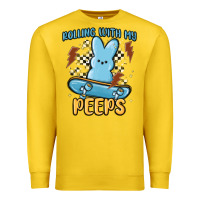 Lemon skateboard bunny Premium Sweatshirt - MaliasSmallBusiness