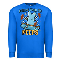 True Royal skateboard bunny Premium Sweatshirt - MaliasSmallBusiness