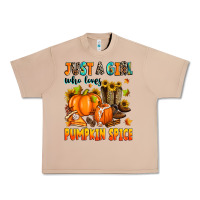 Burro just a girl who loves pumpkin spice Urban Heavy Tee - Zillion Design Studio