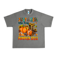 Tornado just a girl who loves pumpkin spice Urban Heavy Tee - Zillion Design Studio