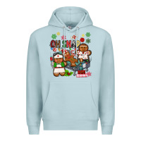 Blue Mist oh snap christmas Premium Hoodie - MaliasSmallBusiness