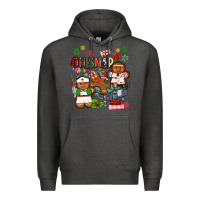 Charcoal Heather oh snap christmas Premium Hoodie - MaliasSmallBusiness