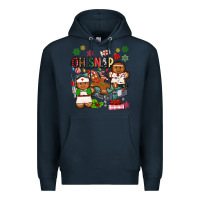 Navy oh snap christmas Premium Hoodie - MaliasSmallBusiness