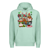 Seafoam oh snap christmas Premium Hoodie - MaliasSmallBusiness
