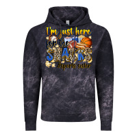 Cloud Black im just here for the snacks sports sister Vintage Hoodie - Zillion Design Studio