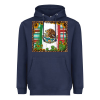 Navy mexican flag background with cactus and sunflower tumbler Heavyweight Hoodie - Jasminsmagicworld