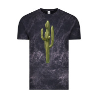 Cloud Black cactus Vintage Tee - BarkalooDesign