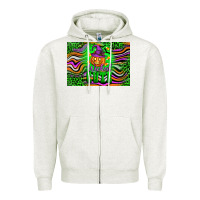 Oatmeal Heather Wicked cute kids Zipper Hoodie - Artiststas