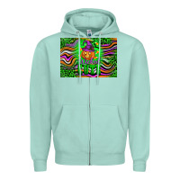 Seafoam Wicked cute kids Zipper Hoodie - Artiststas