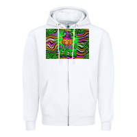 White Wicked cute kids Zipper Hoodie - Artiststas