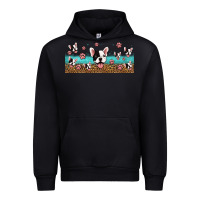 Black french bulldogs Urban Hoodie - Jasminsmagicworld