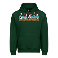 Forest Green french bulldogs Urban Hoodie - Jasminsmagicworld