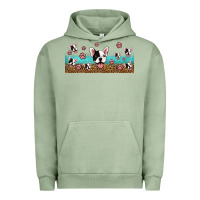 Pigment Oil Green french bulldogs Urban Hoodie - Jasminsmagicworld