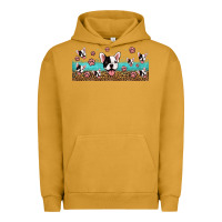 Pigment Peanut Butter french bulldogs Urban Hoodie - Jasminsmagicworld