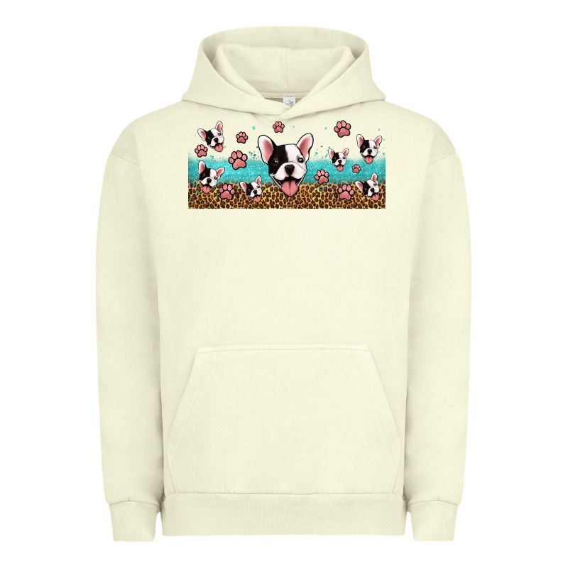French Bulldogs Urban Hoodie by Jasminsmagicworld | Teevron