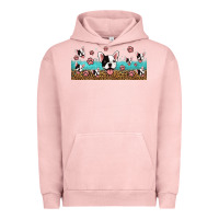 Pigment Salmon french bulldogs Urban Hoodie - Jasminsmagicworld