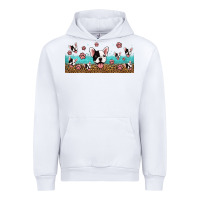 White french bulldogs Urban Hoodie - Jasminsmagicworld