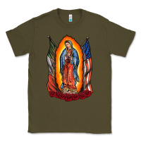 Army Green our lady Classic Tee - RacoonDesign