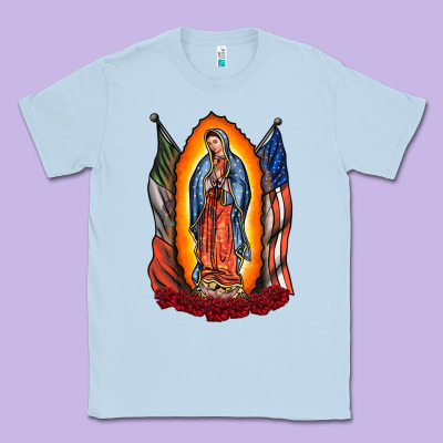Our Lady Classic Tee Designed By Racoondesign