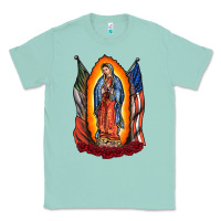 Seafoam our lady Classic Tee - RacoonDesign
