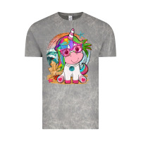 Cloud Rock summer unicorn tbw Vintage Tee - texasbilliewilder
