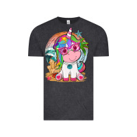 Vintage Black summer unicorn tbw Vintage Tee - texasbilliewilder