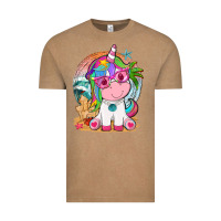 Vintage Coffee summer unicorn tbw Vintage Tee - texasbilliewilder