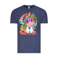 Vintage Denim summer unicorn tbw Vintage Tee - texasbilliewilder