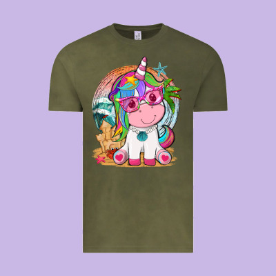 Summer Unicorn Tbw Vintage Tee Designed By Texasbilliewilder