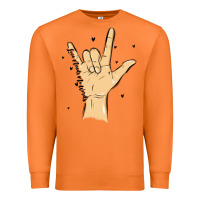 Carrot love needs no words Premium Sweatshirt - MaliasSmallBusiness
