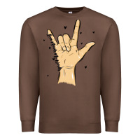 Chestnut love needs no words Premium Sweatshirt - MaliasSmallBusiness