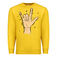Lemon love needs no words Premium Sweatshirt - MaliasSmallBusiness