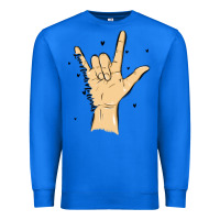 True Royal love needs no words Premium Sweatshirt - MaliasSmallBusiness