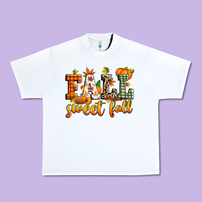 Fall Sweet Fall Urban Heavy Tee Designed By Zillion Design Studio