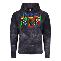 Cloud Black autism mom checkered flag Vintage Hoodie - Zillion Design Studio