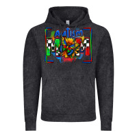 Vintage Black autism mom checkered flag Vintage Hoodie - Zillion Design Studio