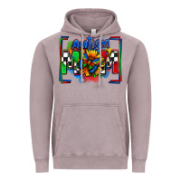 Vintage Zinc autism mom checkered flag Vintage Hoodie - Zillion Design Studio