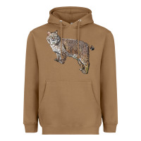 Toasted Coconut Bobcat Heavyweight Hoodie - LillyAllenDesigns